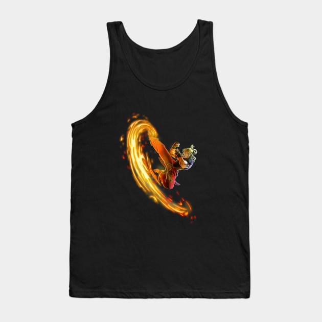 Ken Masters SF5 Tank Top by jonny5alves